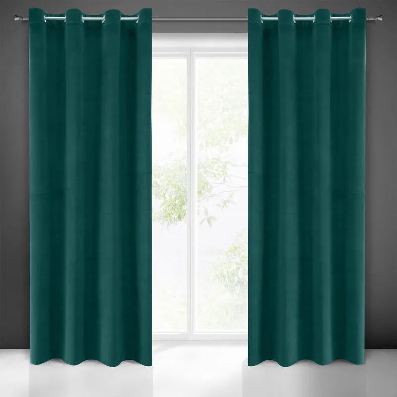 ZASŁONA MILO 140X250 CM ZIELONY ZASŁONA MILO 140X250 CM ZIELONY
