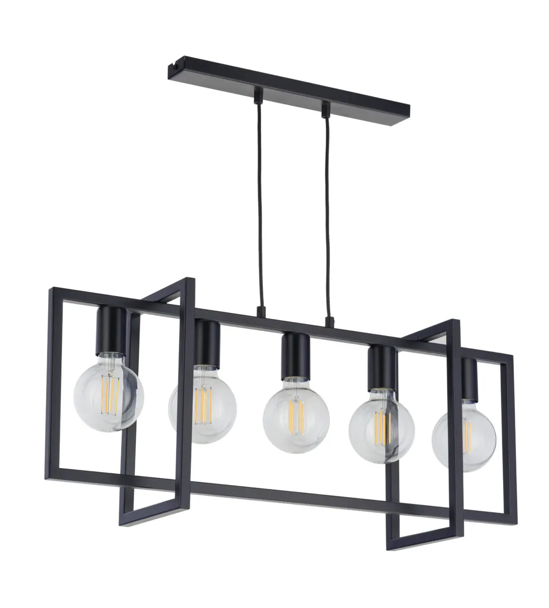 Lampa wisząca EDEN 5 lampa czarna