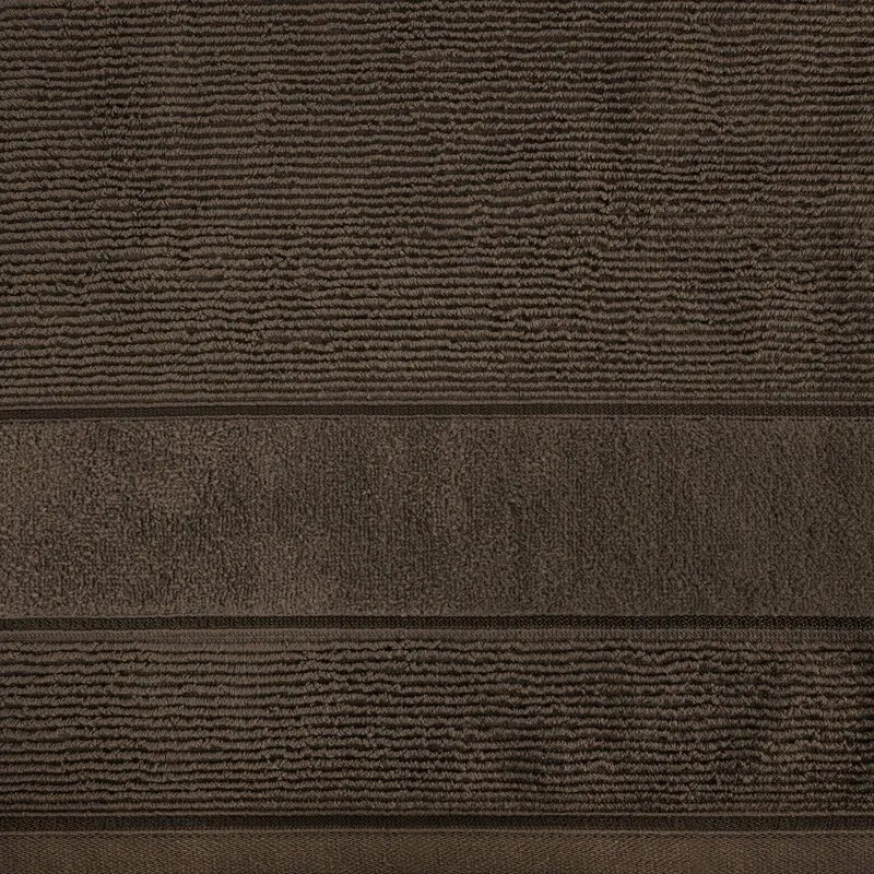 RĘCZNIK EMMA (12) 70 X 140 CM BRĄZOWY - EU_460107