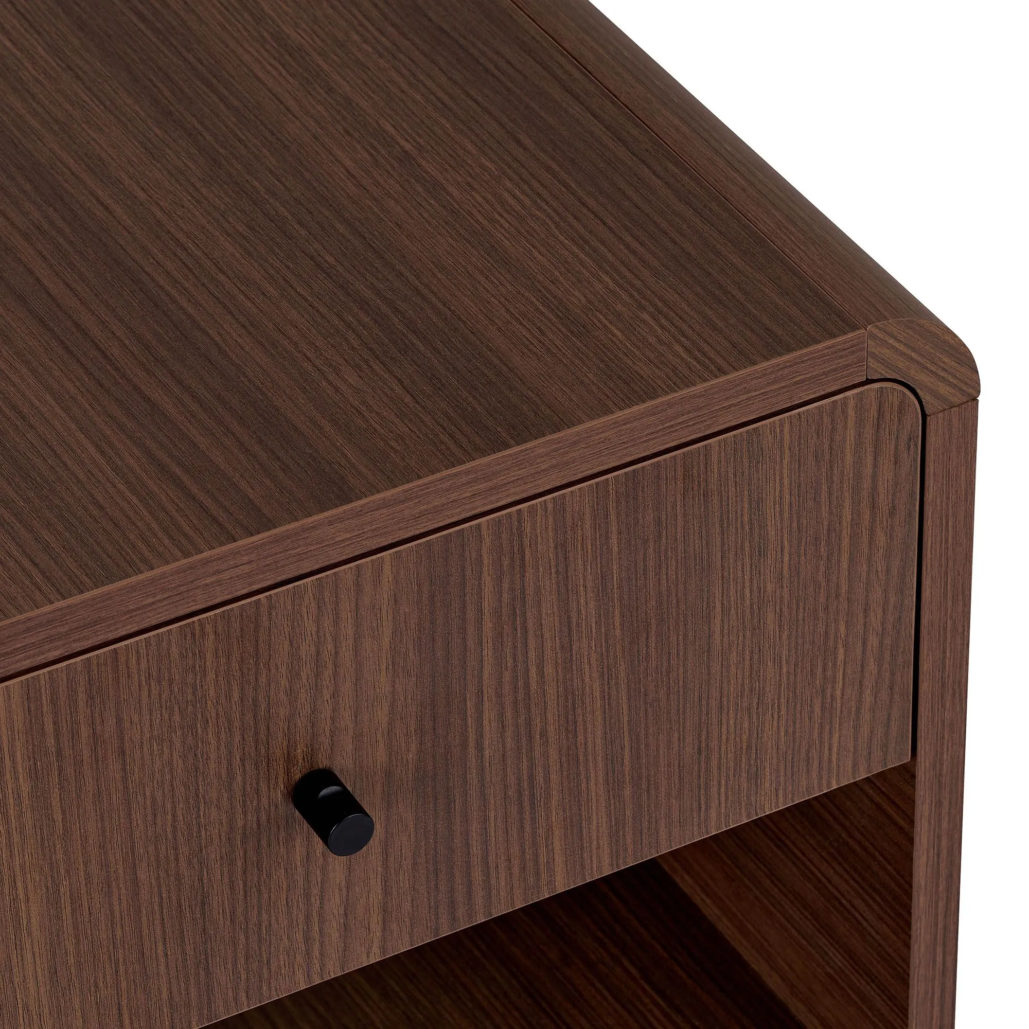 Szafka nocna PARILAz szufladą 45 cm orzech Milano - ASI_632NRD1144