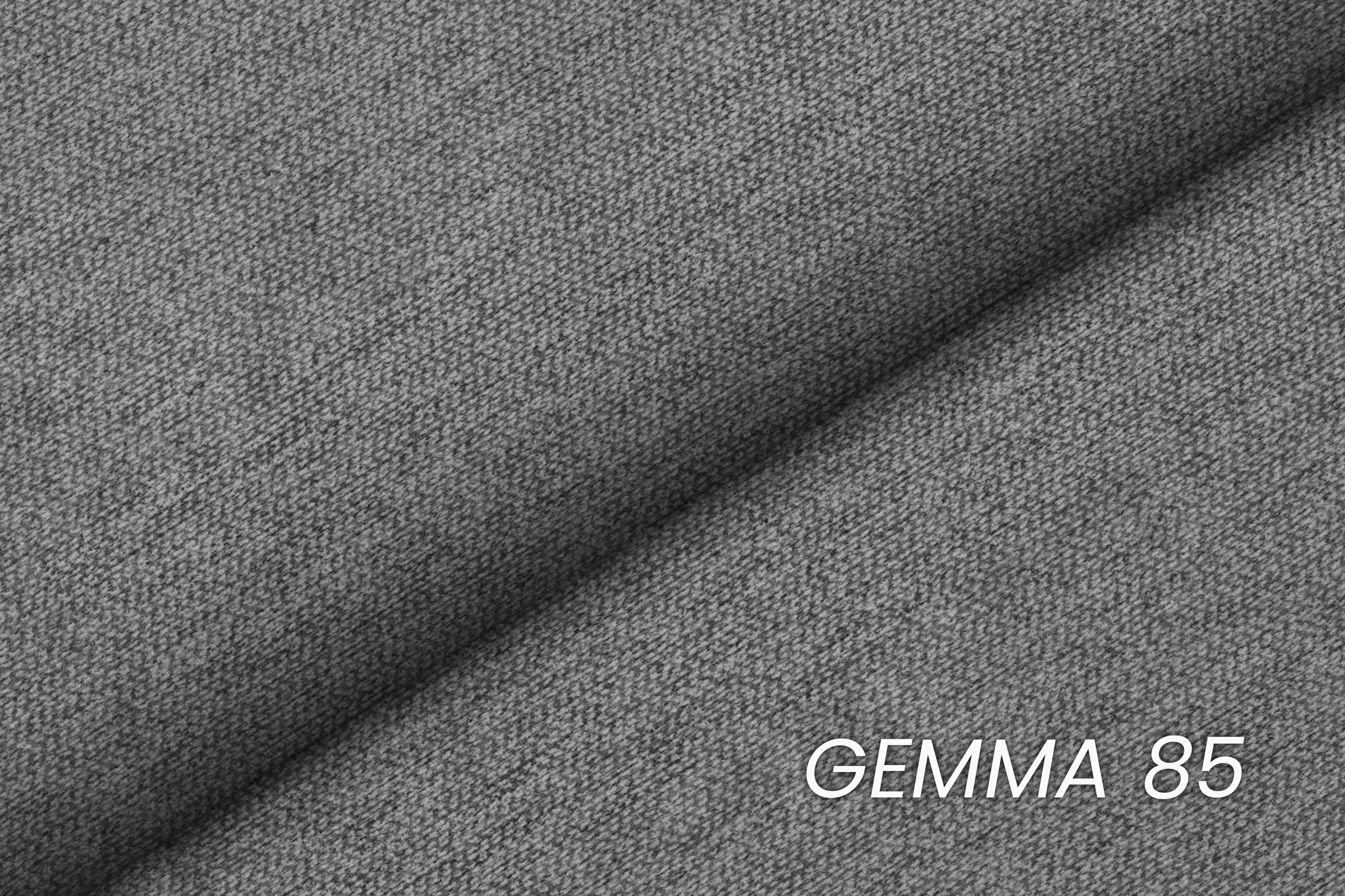 Narożnik rozkładany prawostronny ELENTIO MINI (Gemma 85) 290x180 cm z dwoma pojemnikami szary - B_152516