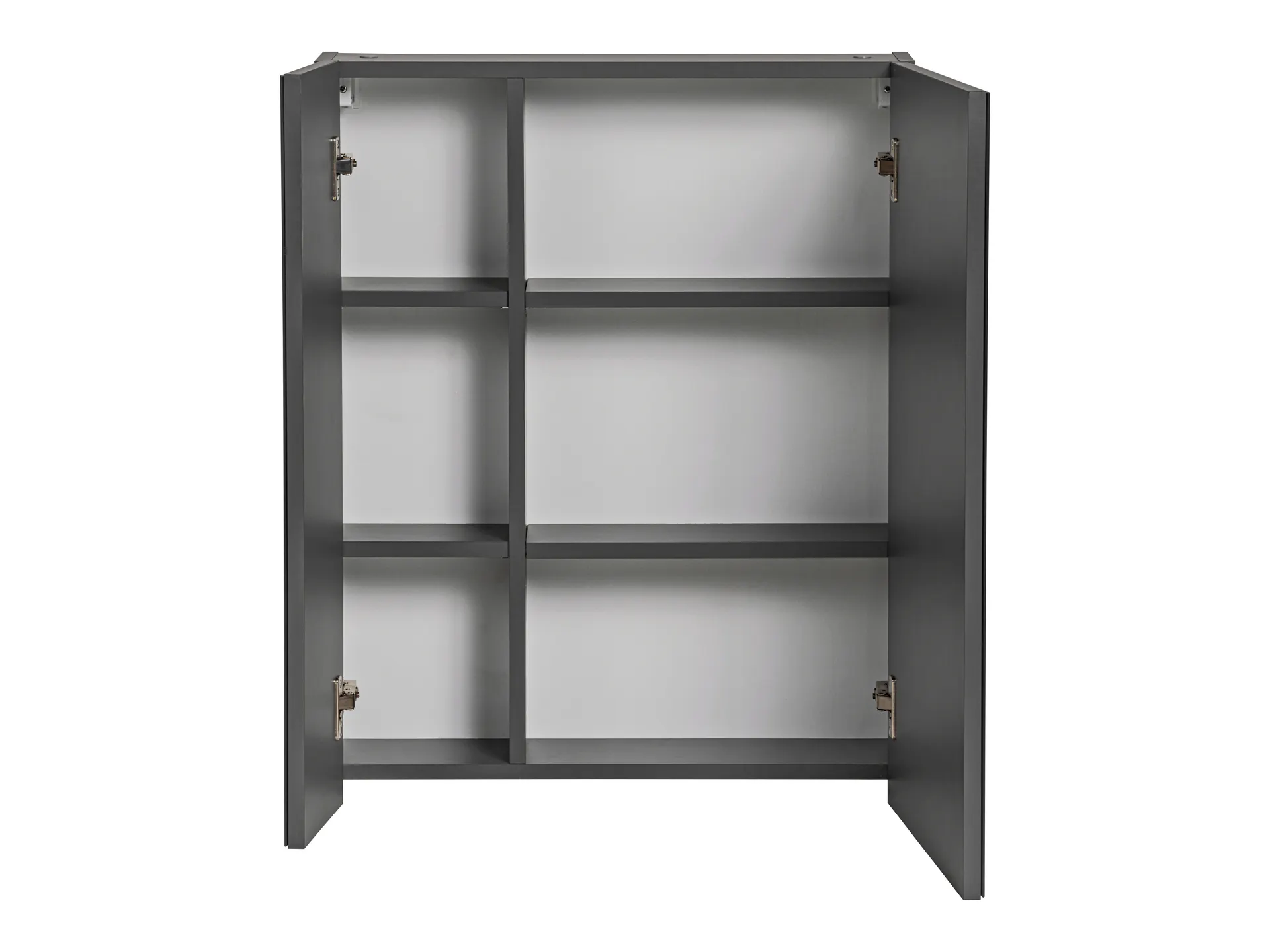 Szafka z lustrem MONAKO szara 75x60x16cm — zdjęcie 3
