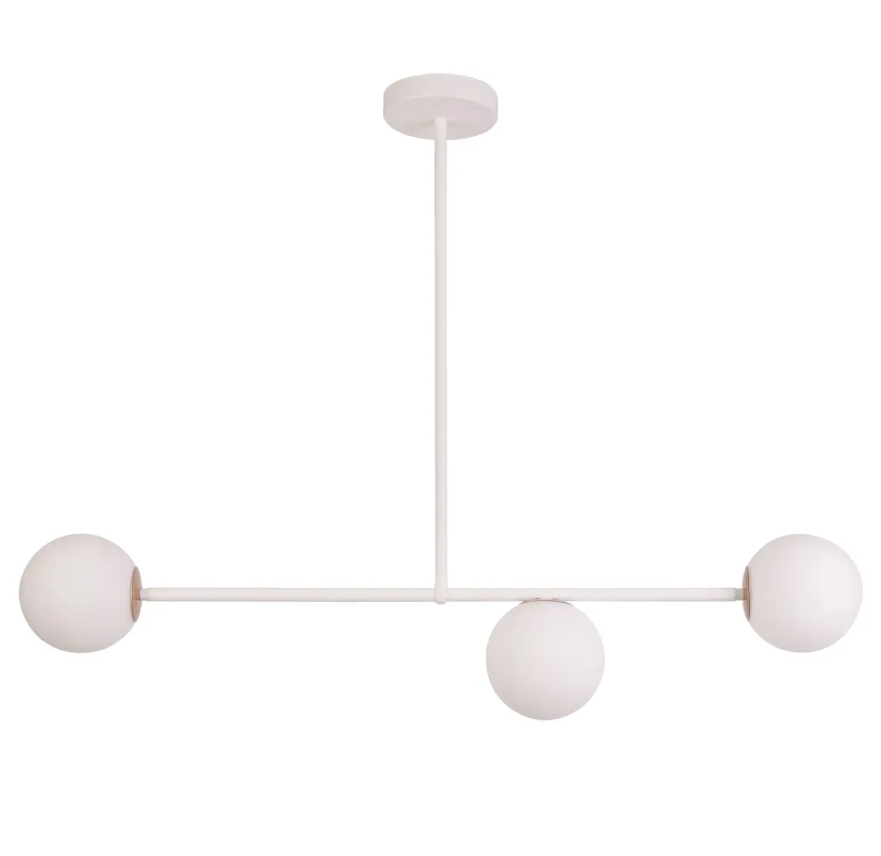 Lampa wisząca GAMA 3 biała
