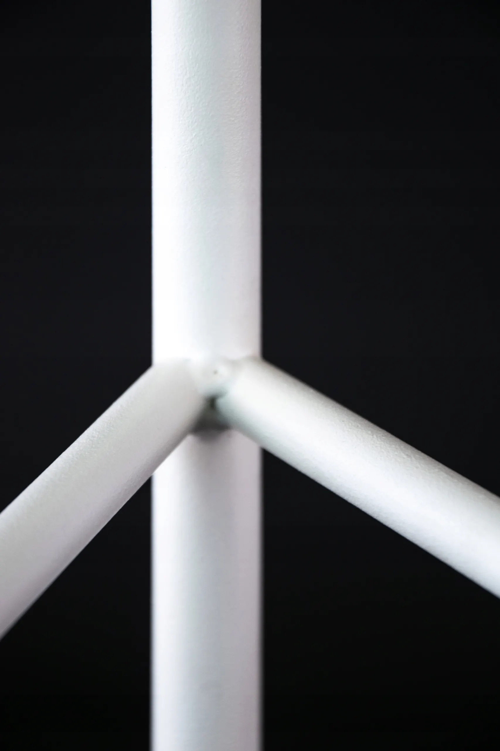 Kwietnik-stojak na donice metalowy SENS L biały - LD_TZ000148