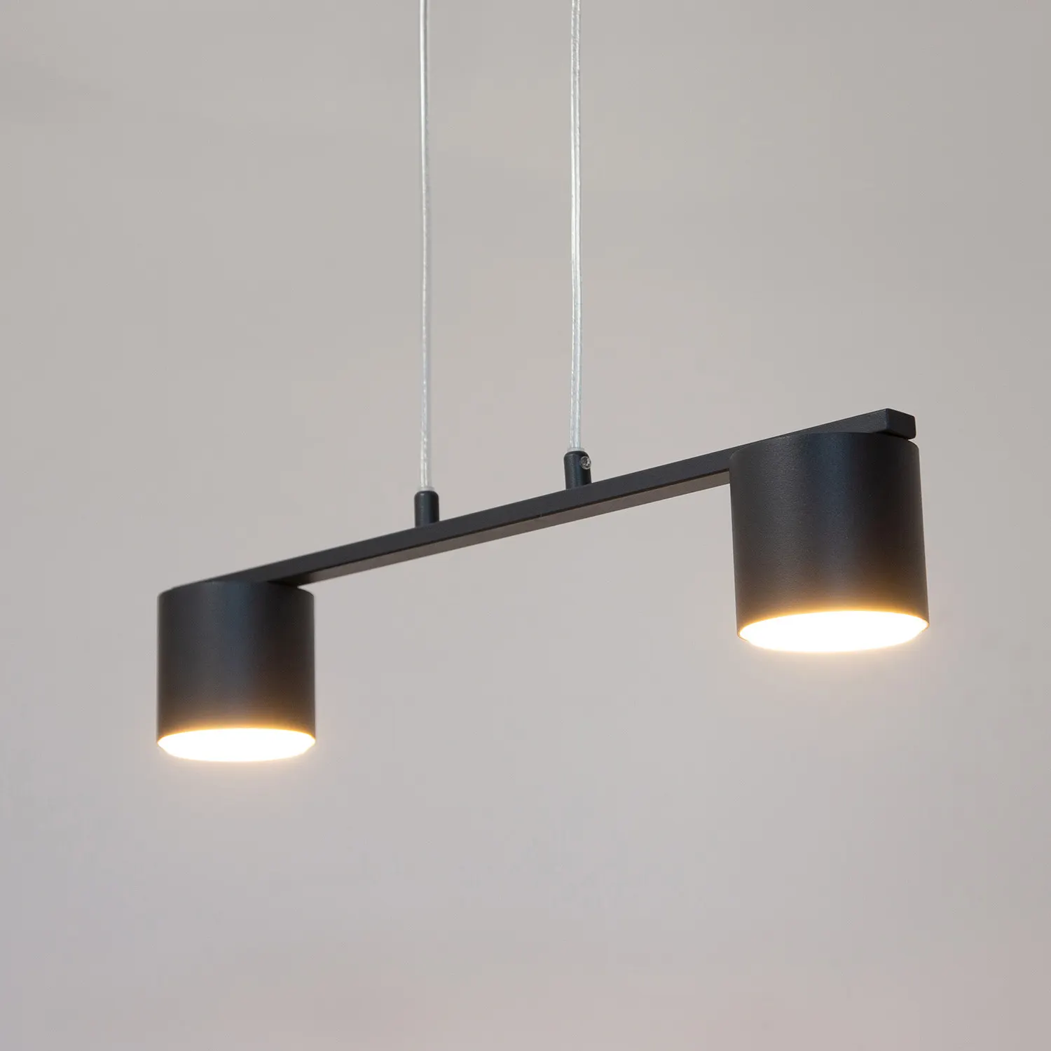 Lampa wisząca stalowa MILA 2 grafitowa - SI_41361