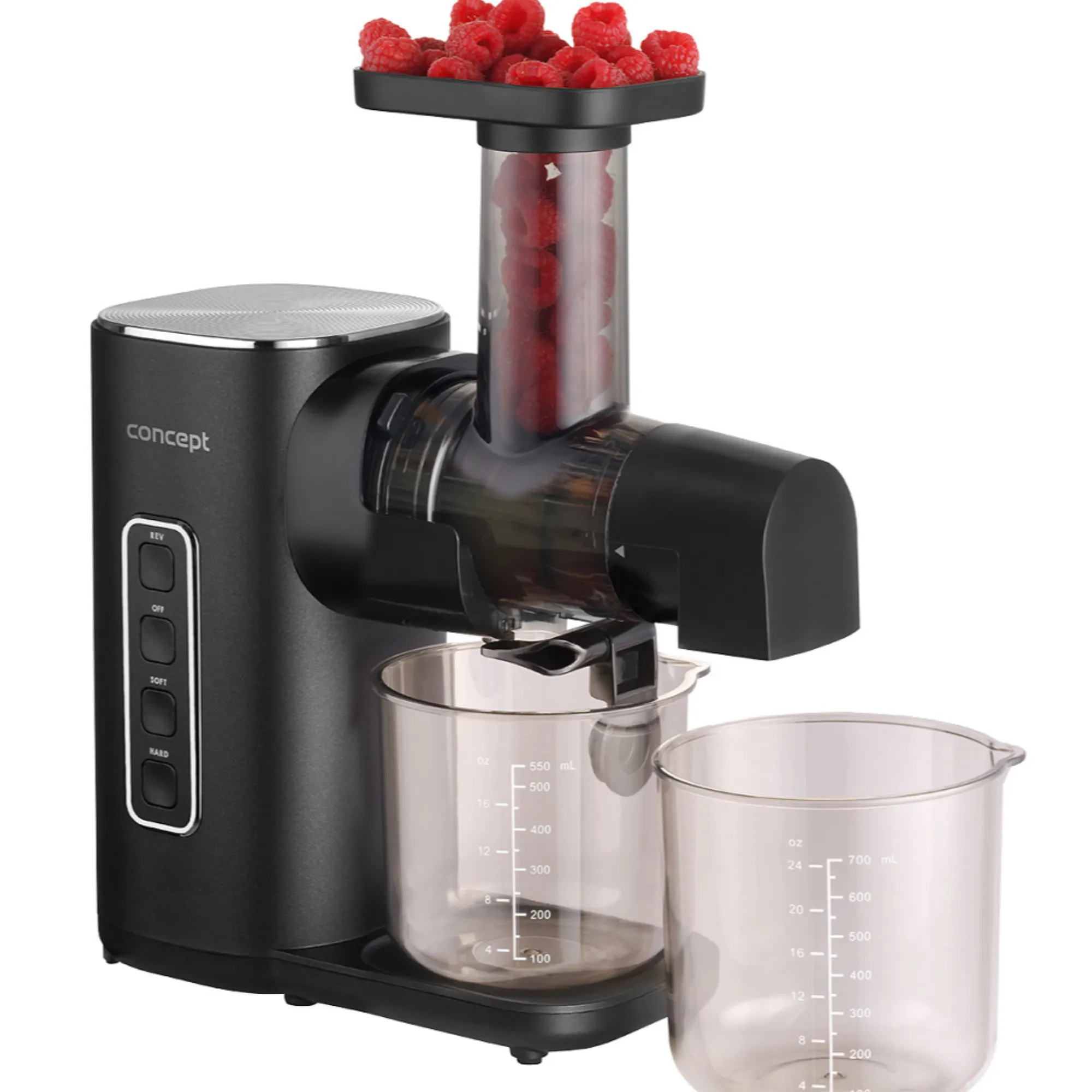 Wyciskarka wolnoobrotowa POZIOMA EASY CLEAN 150 W CONCEPT Wyciskarka wolnoobrotowa POZIOMA EASY CLEAN 150 W CONCEPT