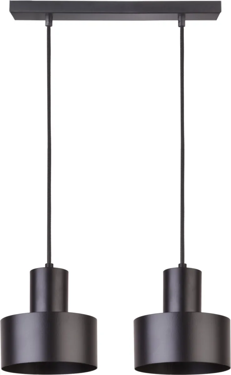 Lampa wisząca RIF 2 czarna