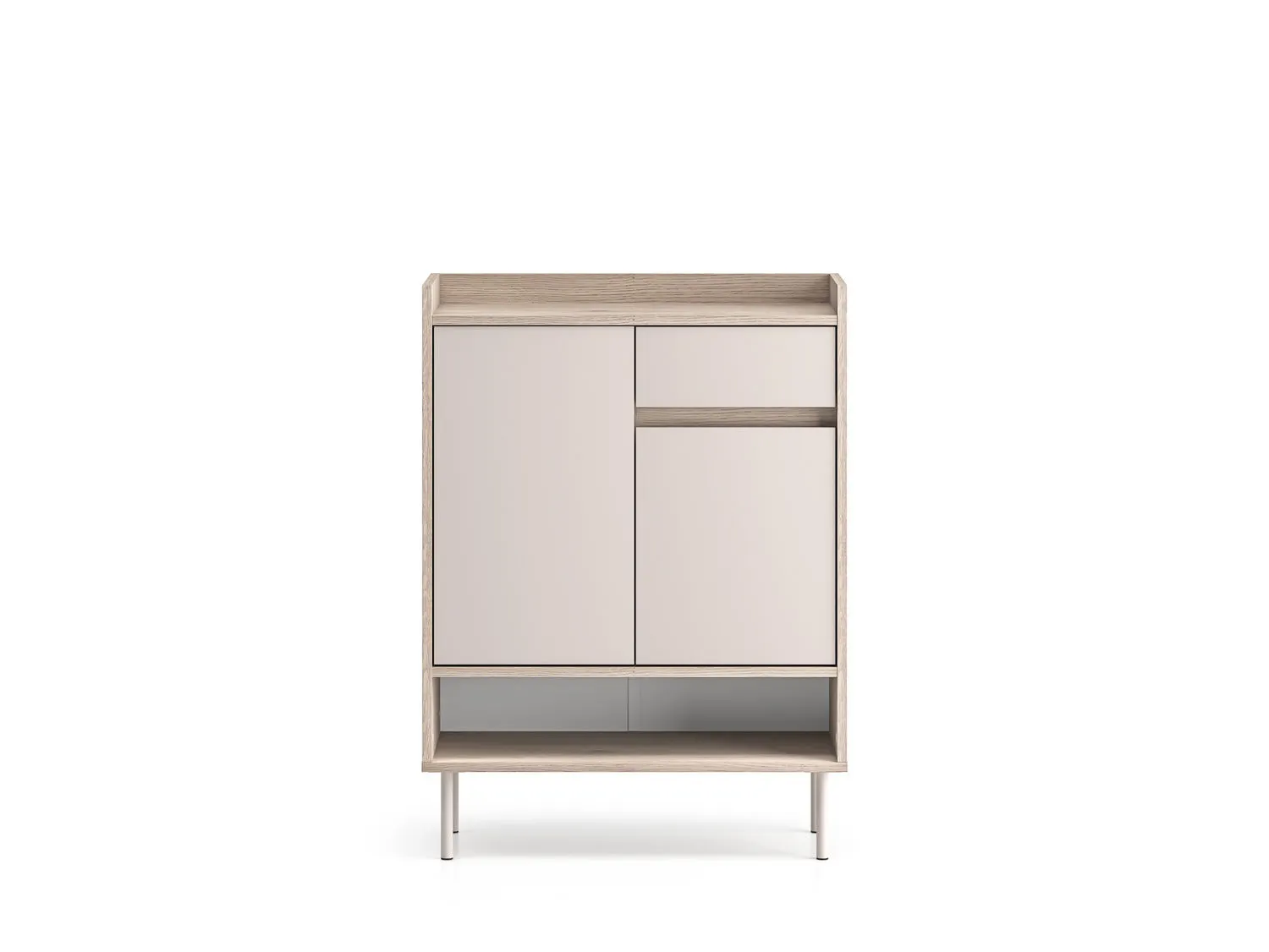 Szafka na buty z szufladą VOCO 70x95 dąb cremona/kaszmir - 1VOCO03-001