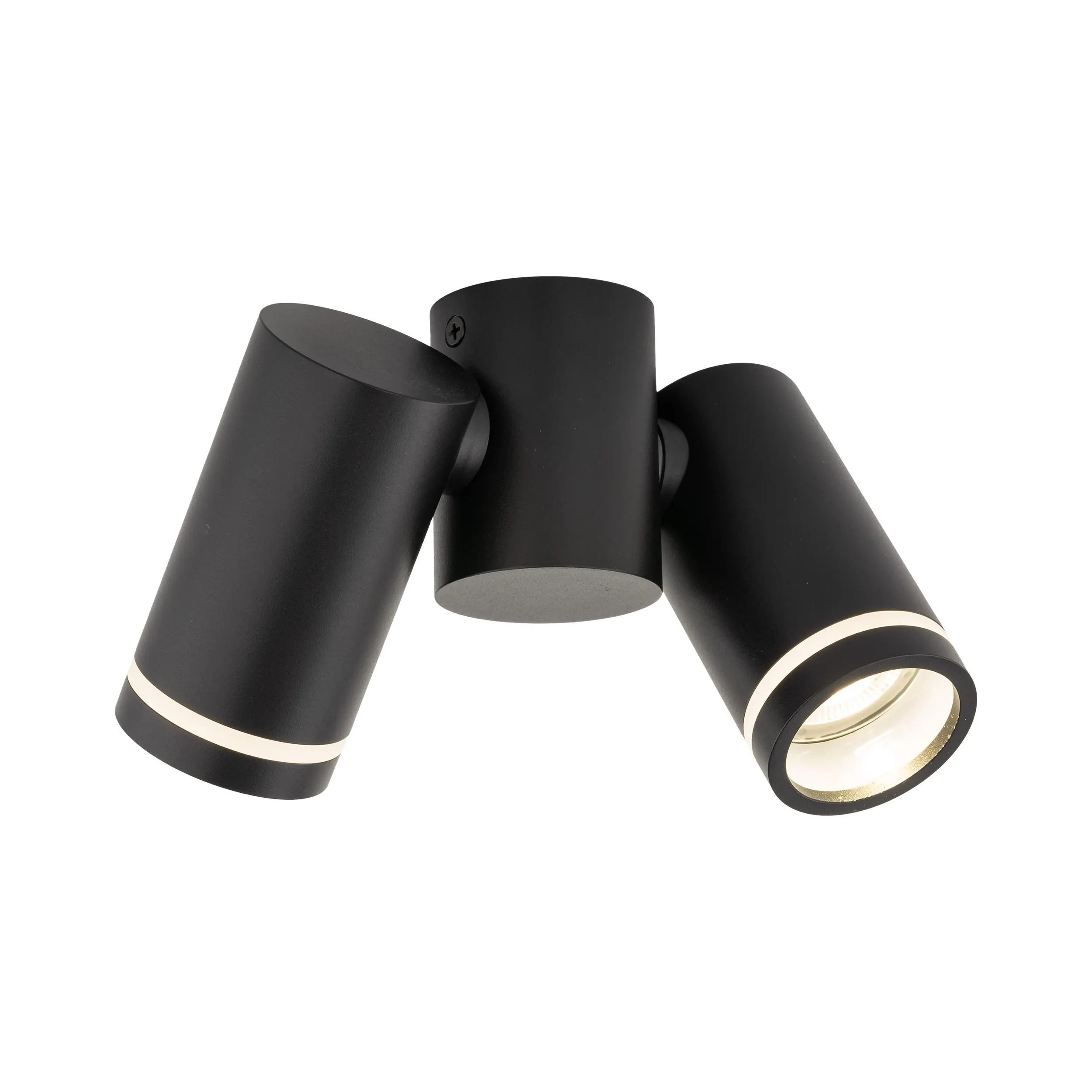 Plafon / Kinkiet JET czarna podwójna regulowana - TK_4539