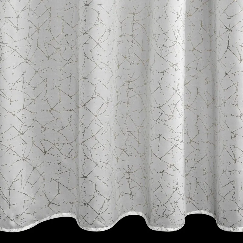 FIRANA GOTOWA ROXI NA TAŚMIE 140 X 270 CM BIAŁY