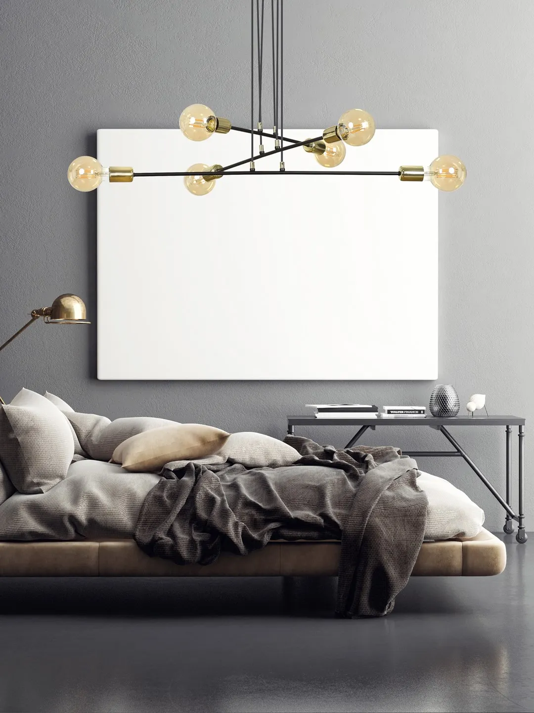 Lampa wisząca VESIO Czarny 785/6 - 785/6