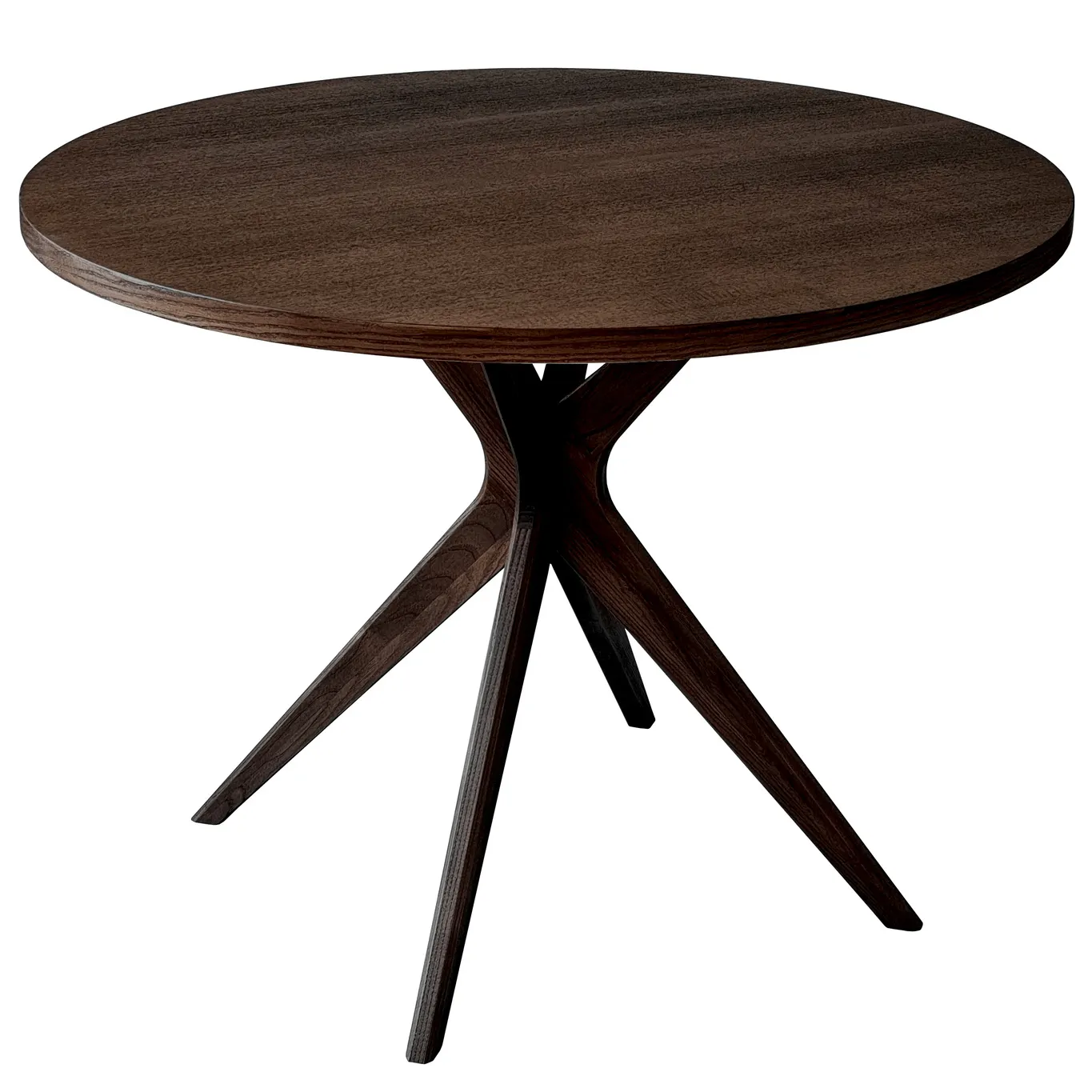 Stół okrągły JUBI BOLD Fi 110 kolor orzech