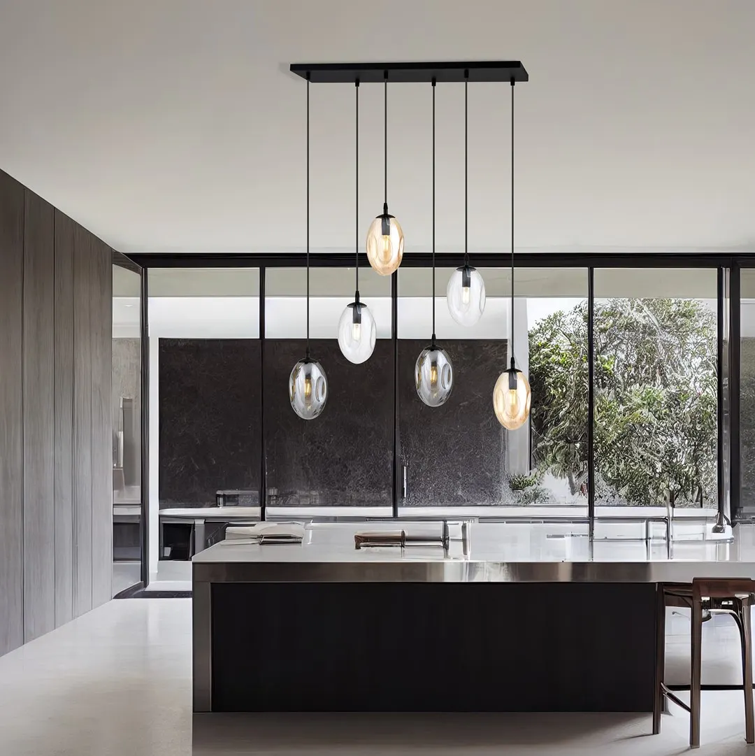 Lampa sufitowa ASTRAL Czarny 1268/6M1 - 1268/6M1