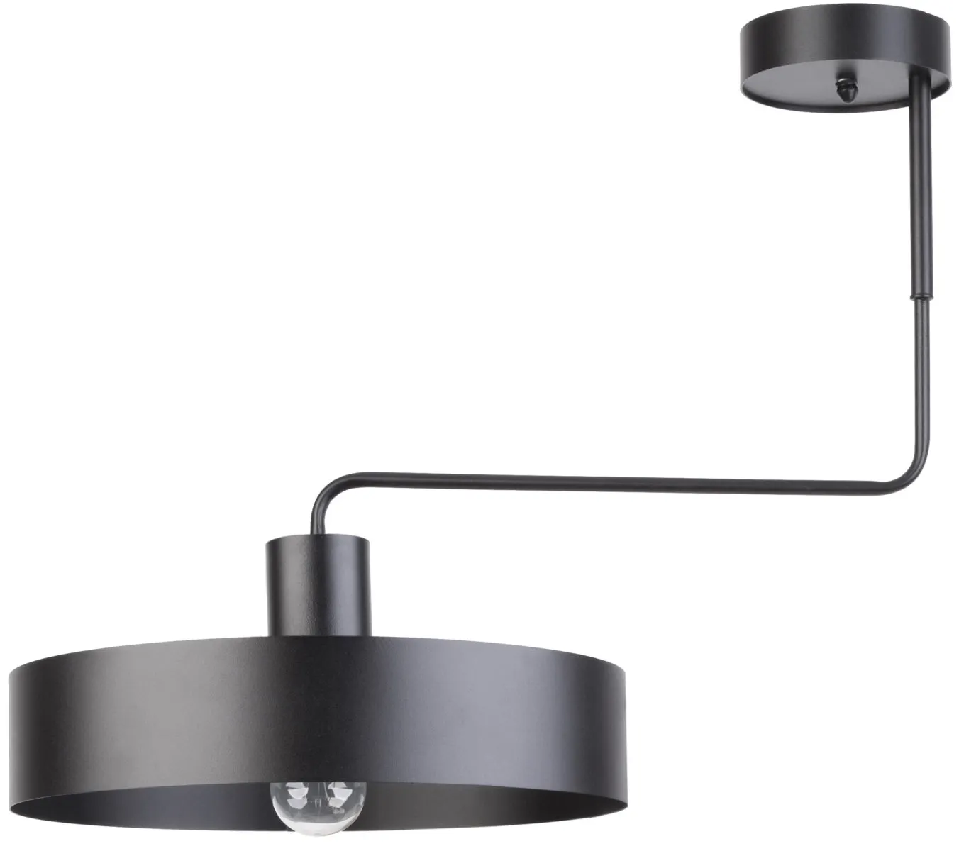Lampa sufitowa VASCO 1 czarna