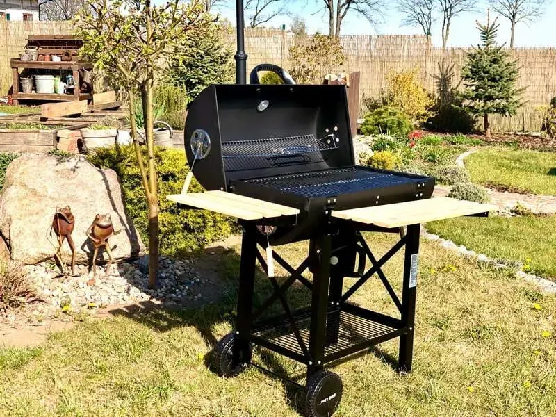 Grill węglowy MIR418 składane półki — zdjęcie 10