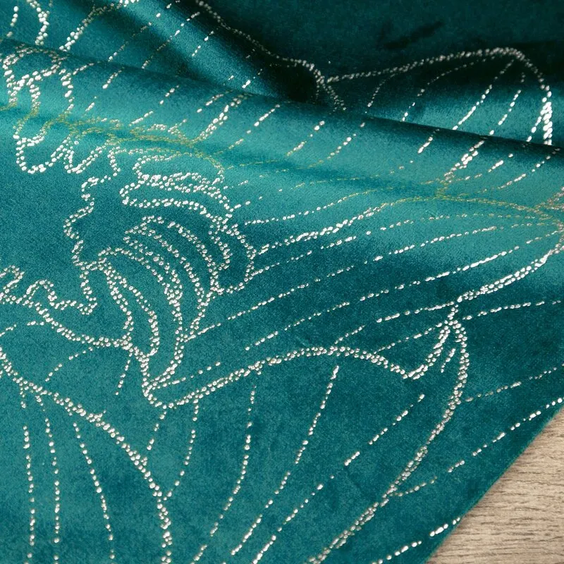 OBRUS BLINK 13 35 X 180 CM CIEMNOTURKUSOWY - EU_389979