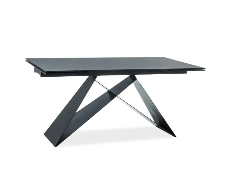 Stół rozkładany WESTIN czarny 90x160-240 cm