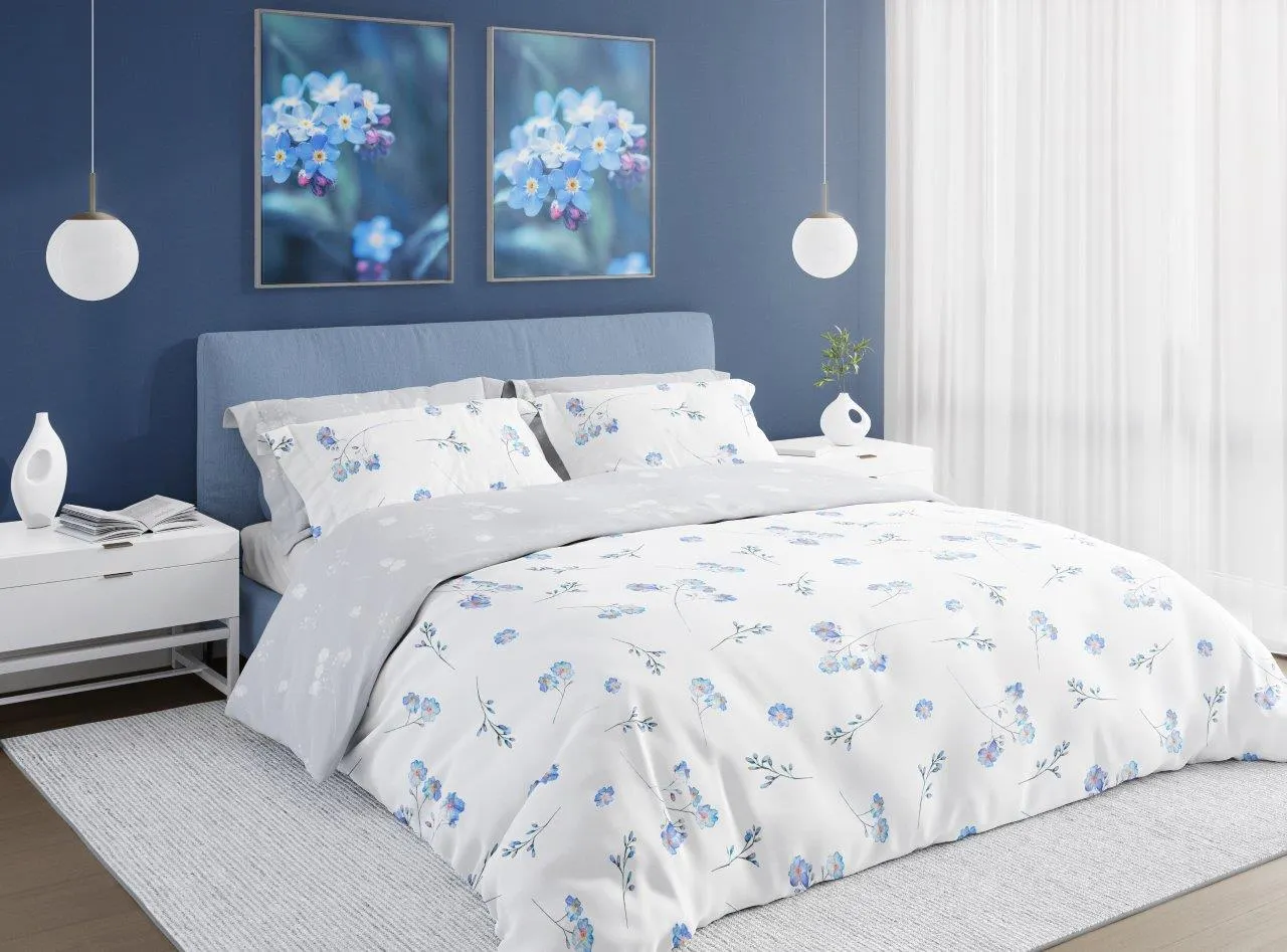 Pościel komplet COTTAGE HOME 022 bawełna 220X200+2X70X80 wielokolorowy - FARO_31106