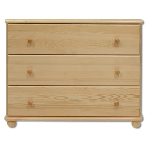 39227-komoda-z-szufladami-drewniana-100x78-cm-drewmax-kd105 KD105 komoda S100 W78 G47 sosna orzech DREWMAX