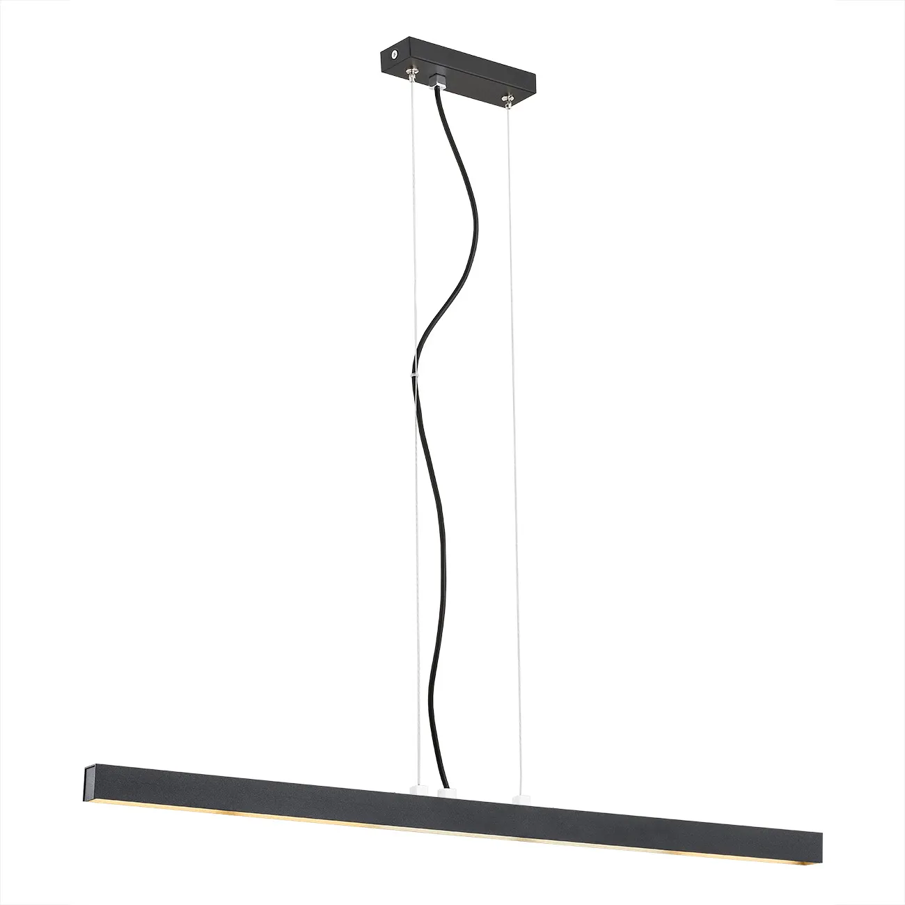 Lampa wisząca VERMONT LED 18W czarna 107x100 cm Lampa wisząca VERMONT LED 18W czarna 107x100 cm
