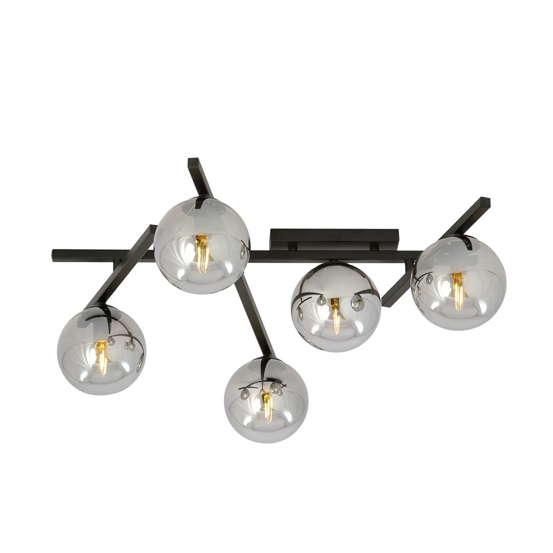 Lampa sufitowa  SMART Czarny 1104/5