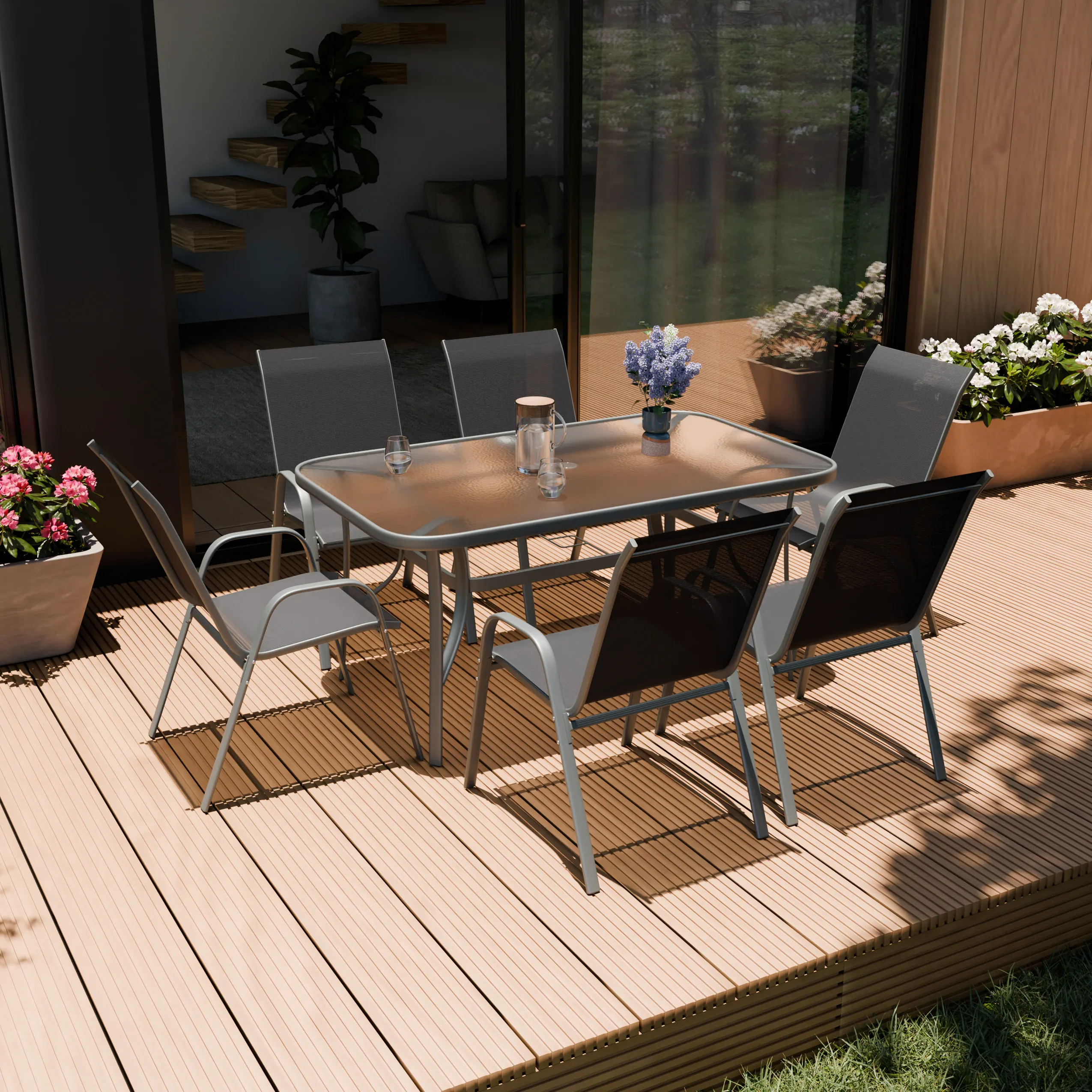 image Tabela, Stół do jadalni, Blat, Roślina, Krzesło