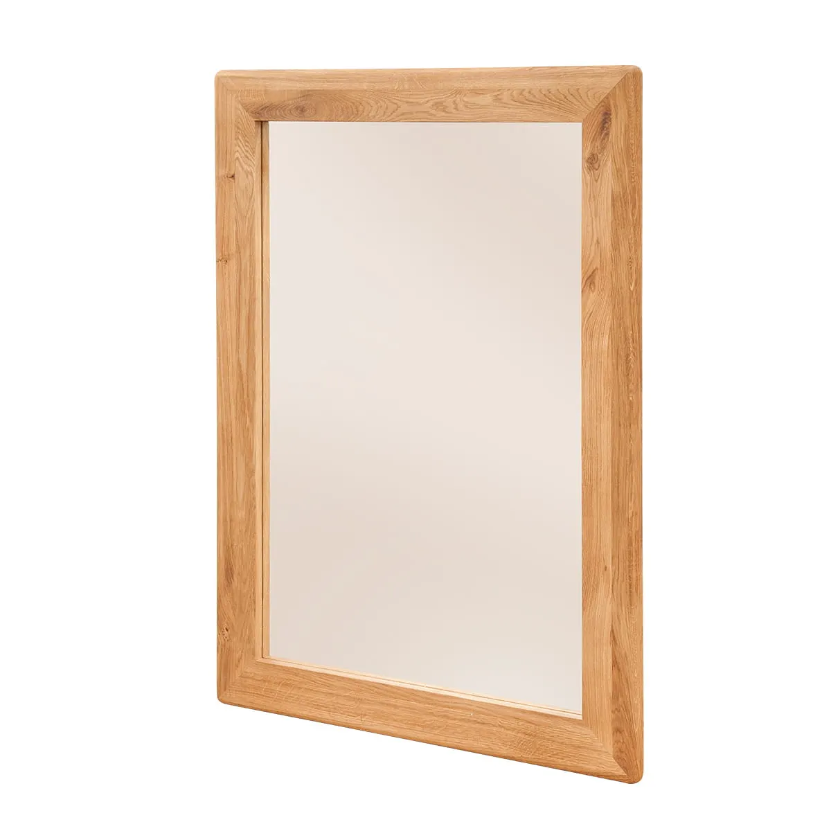 Lustro dębowe do przedpokoju mniejsze Gialo 70x100x3 cm Lustro dębowe do przedpokoju mniejsze Gialo 70x100x3 cm