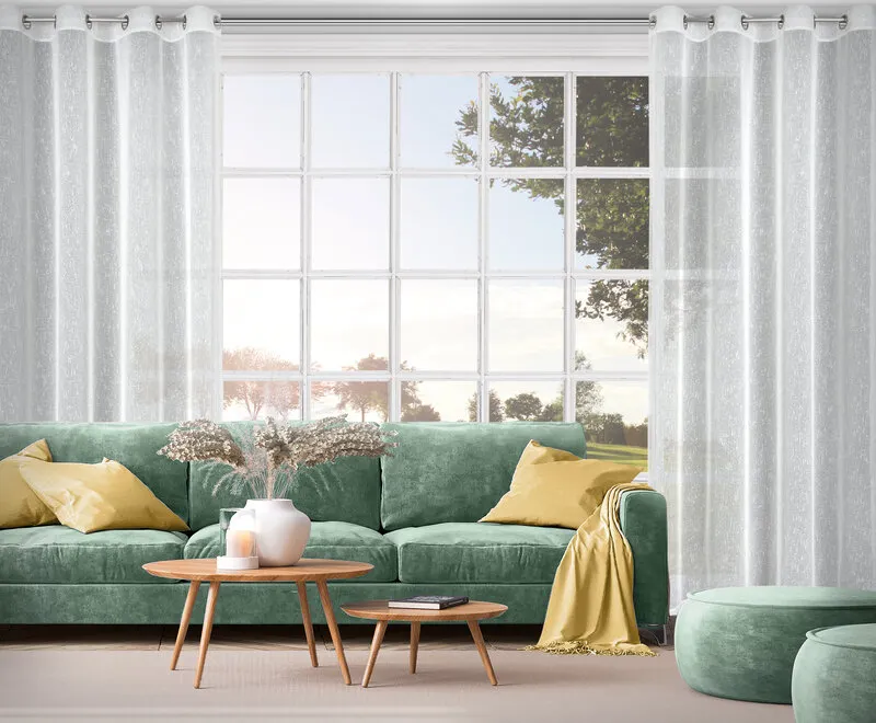 FIRANA GOTOWA KELLY 140X250 CM BIAŁY - EU_409657