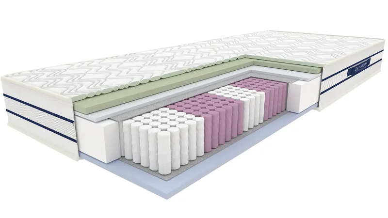 Materac kieszeniowy SZAFIR 180x190 wielostrefowy Multipocket