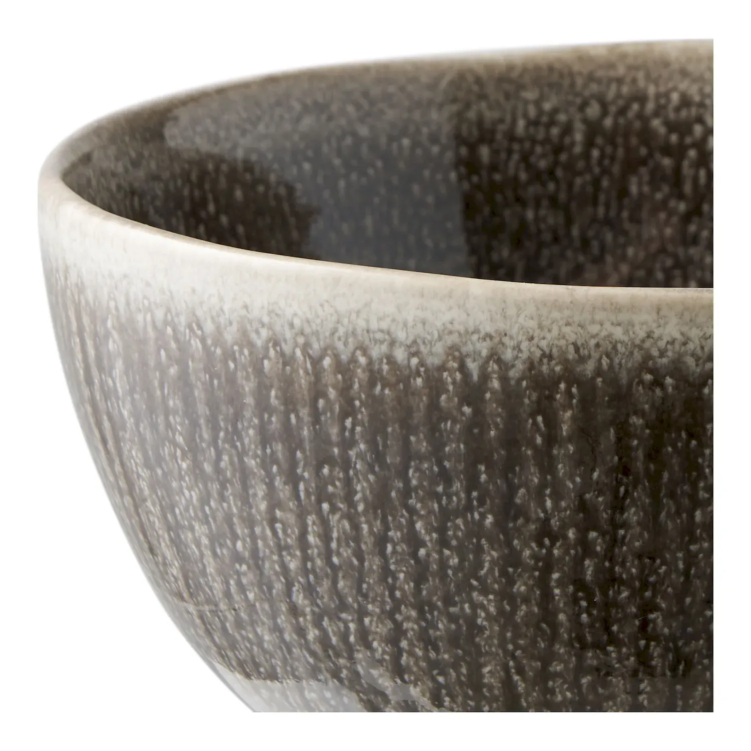 Miska ceramiczna VIOLA 14,5x7, zestaw 4 szt. szary - 4710103