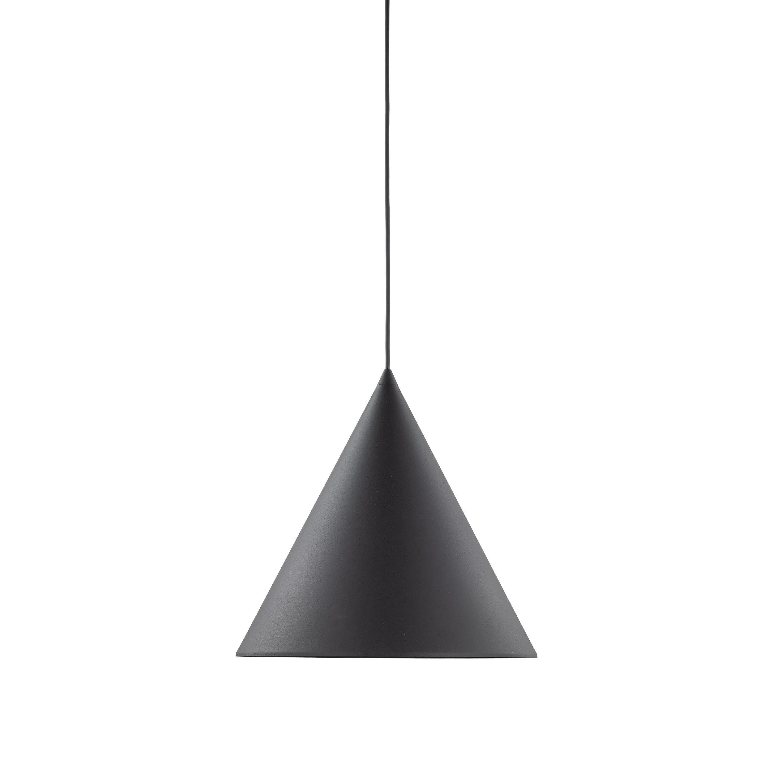 Lampa wisząca CONO czarna metalowa okrągła 170x32cm - TK_10057