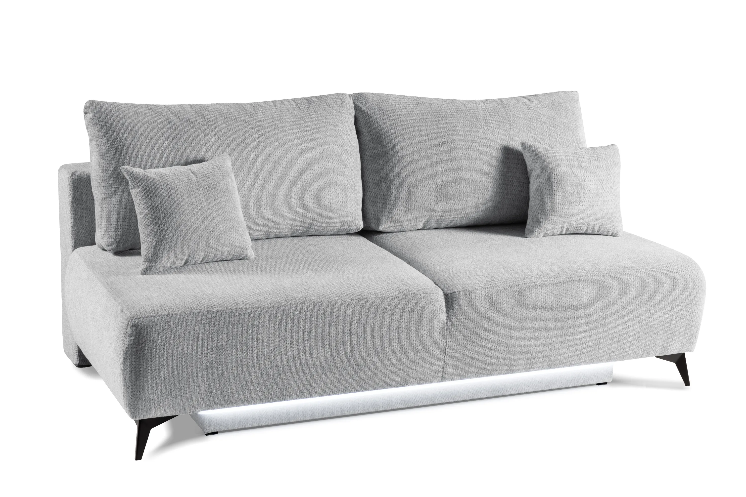 Sofa z funkcją spania Valeska Bliss 90 szara Sofa z funkcją spania Valeska Bliss 90 szara