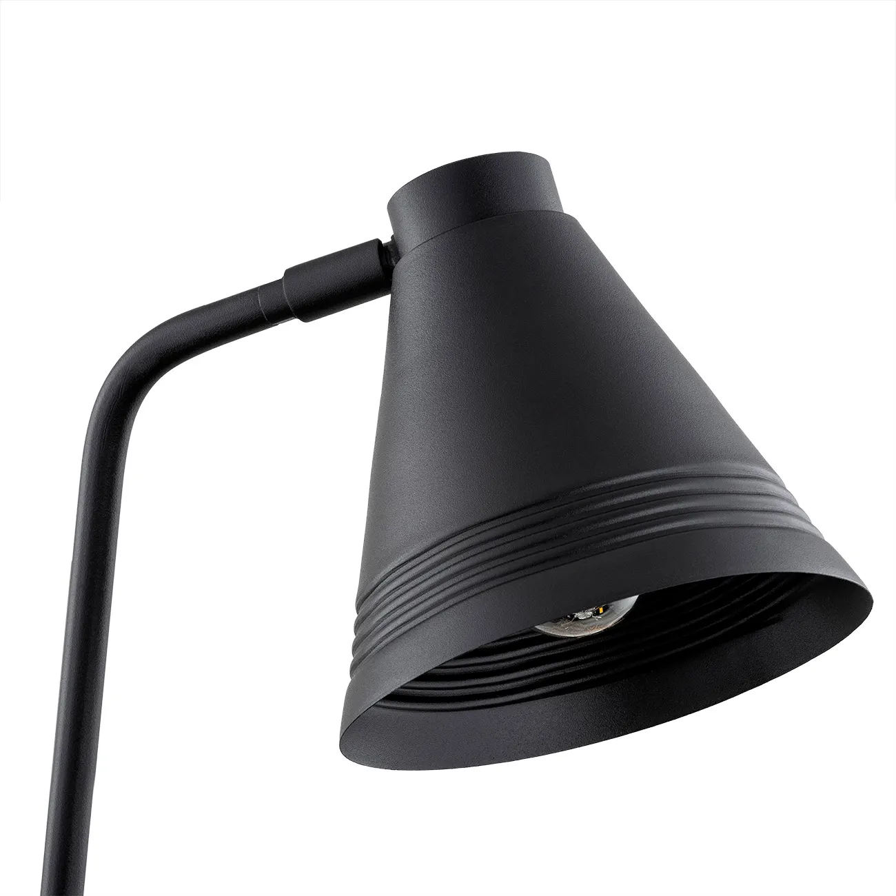 Lampa biurkowa AVALONE metalowa czarna regulowana 55cm - 8002