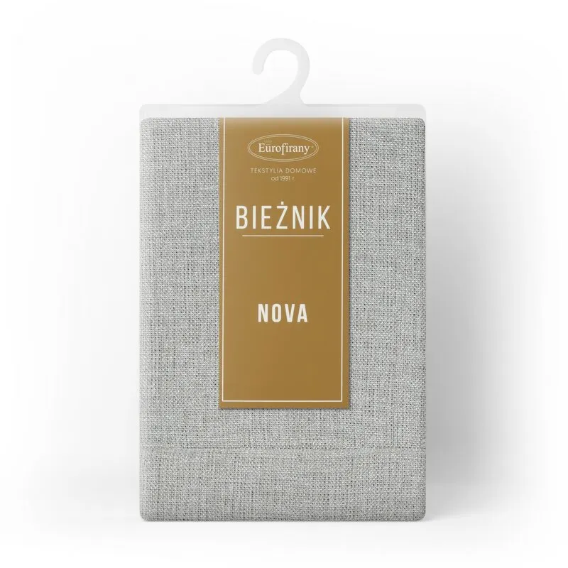 OBRUS STELLA 2 40 X 180 CM SREBRNY - EU_390435