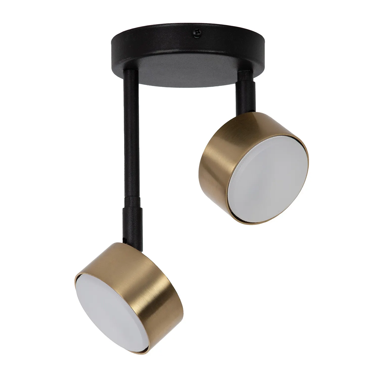 Lampa sufitowa/plafon NEMO 2 czarno-złoty