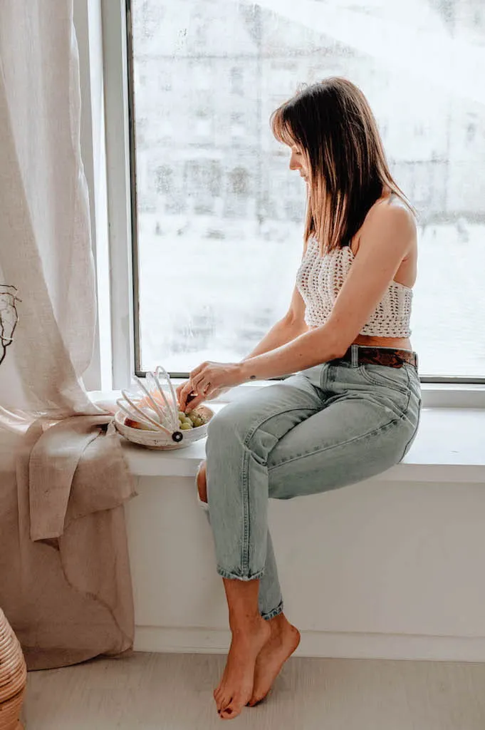 TACA BAMBUSOWA ROYAL L BIAŁA - MMHA62WL