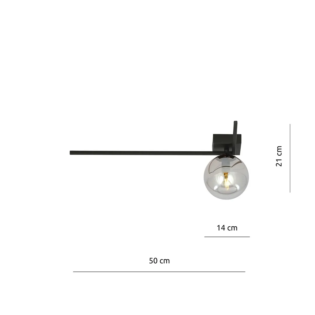 Lampa sufitowa IMAGO Czarny 1131/1F - 1131/1F