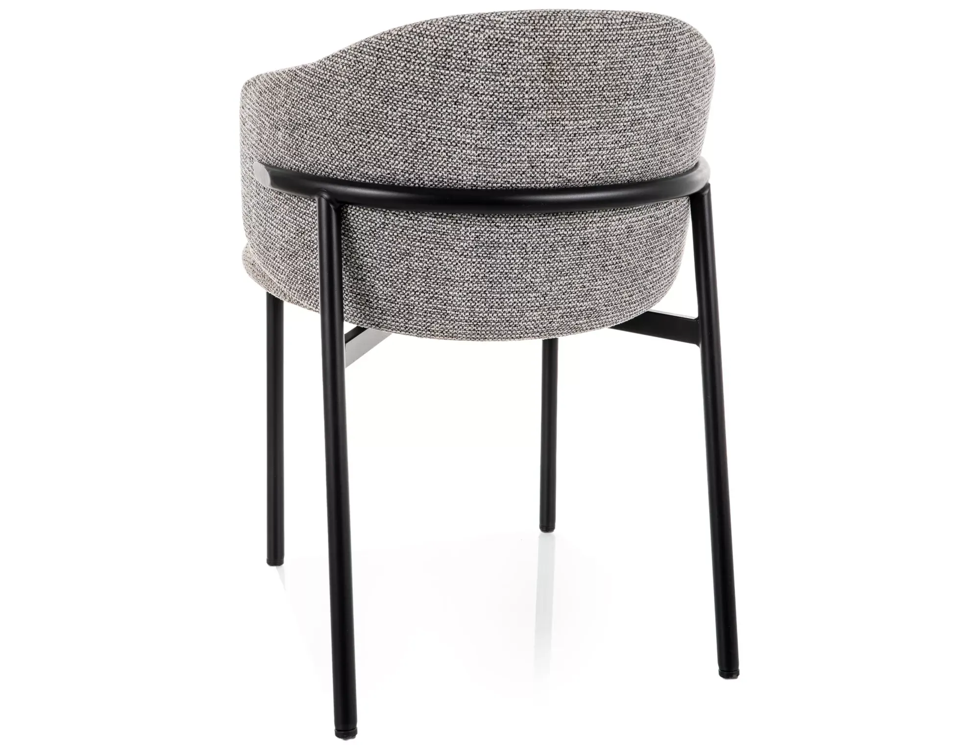 Krzesło OSAKA TAP. 254 szary czarny - OSAKACSZ