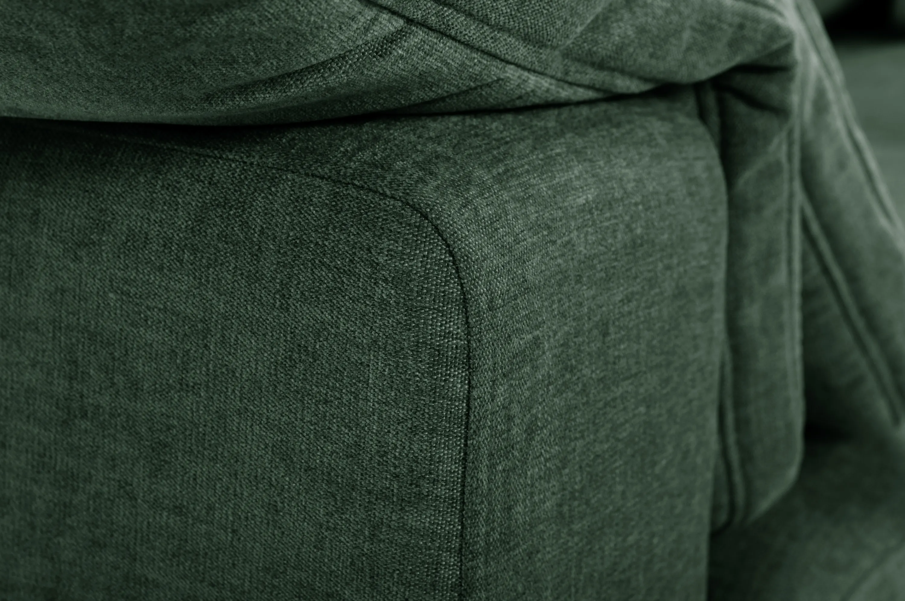 Sofa rozkładana Macaroni zielona MEBLEX - MACARONI-CITY36GREEN