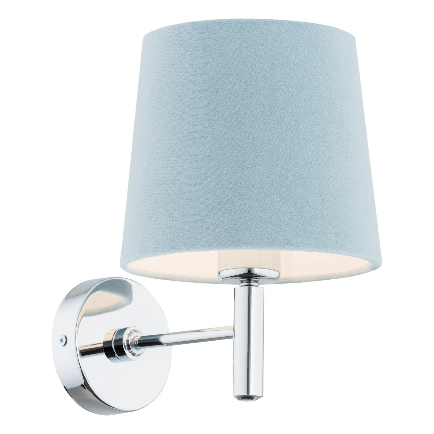 Kinkiet BOLZANO metalowy chromowany błękitny Kinkiet BOLZANO metalowy chromowany błękitny