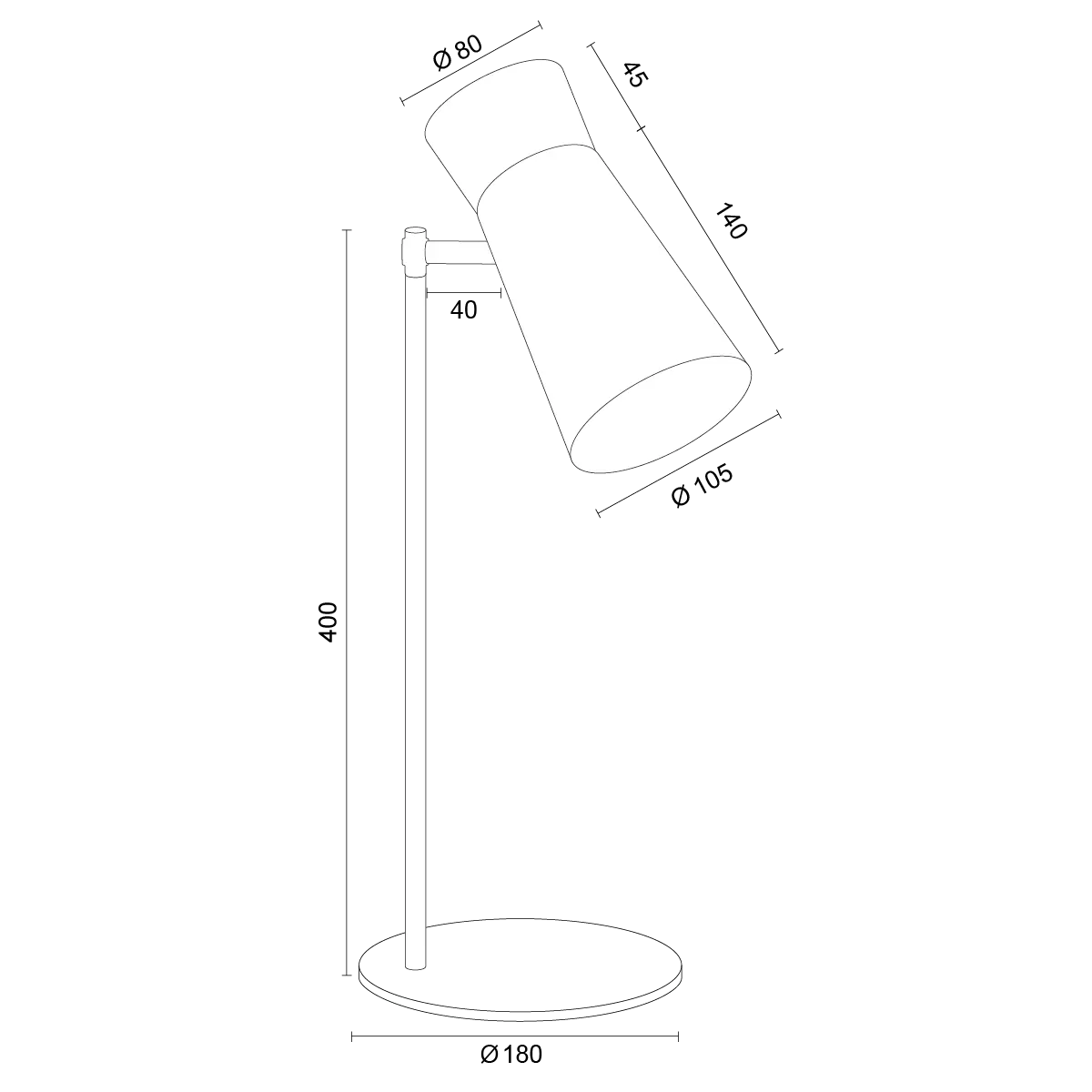 lampa stojąca, reflektor, konstrukcja stojąca, metalowy trzonek, oswietlenie szkieletowe