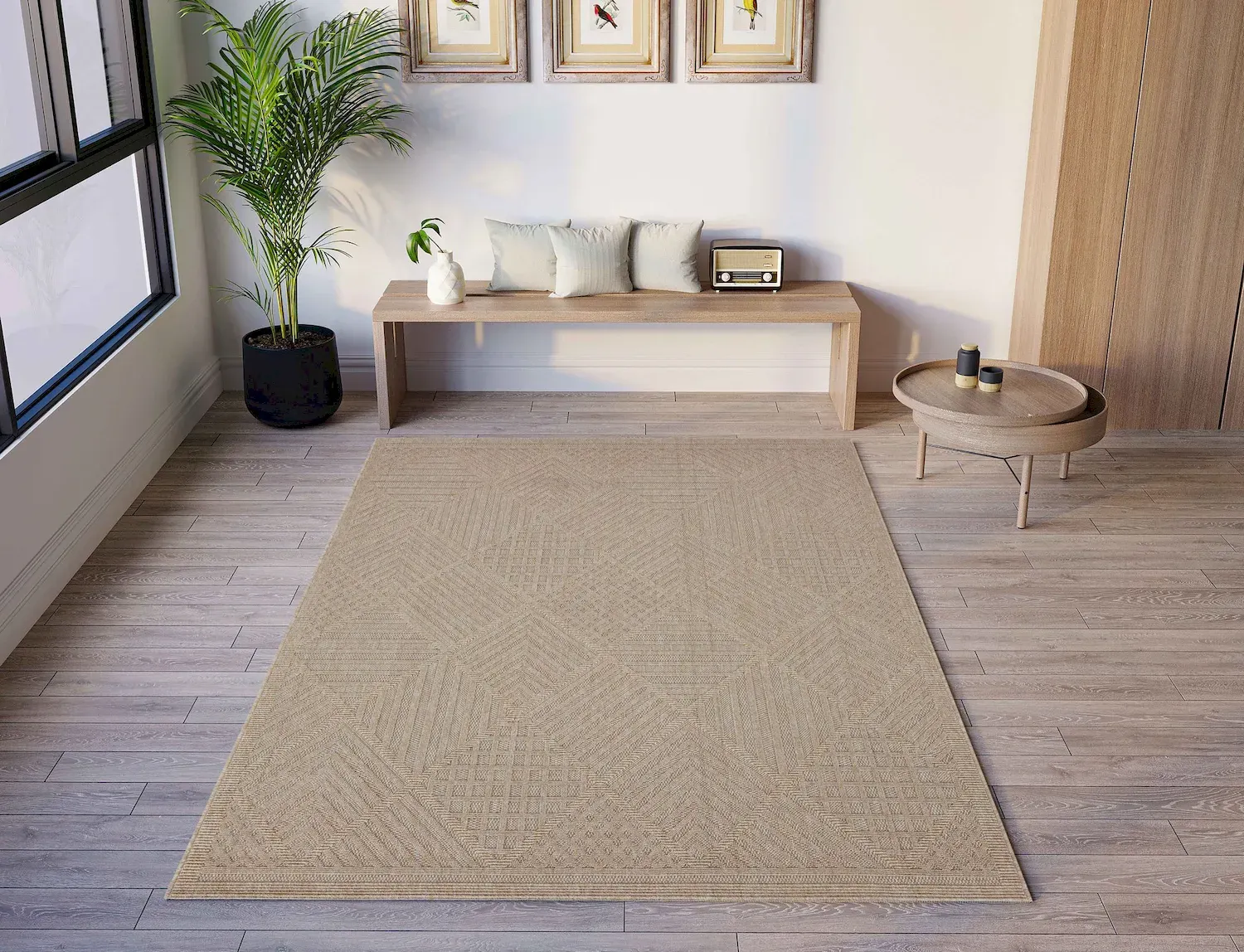 Dywan 160 x 230 FAVA beżowy