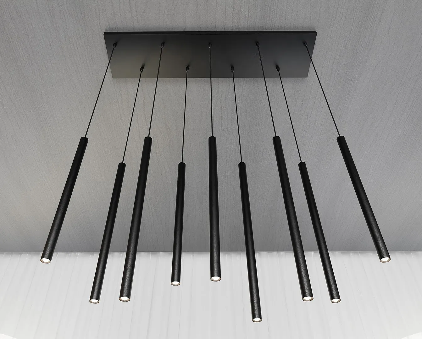 image lampa wisząca, czarna lampa, minimalistyczna, lampy podwieszone, konstrukcja stalowa