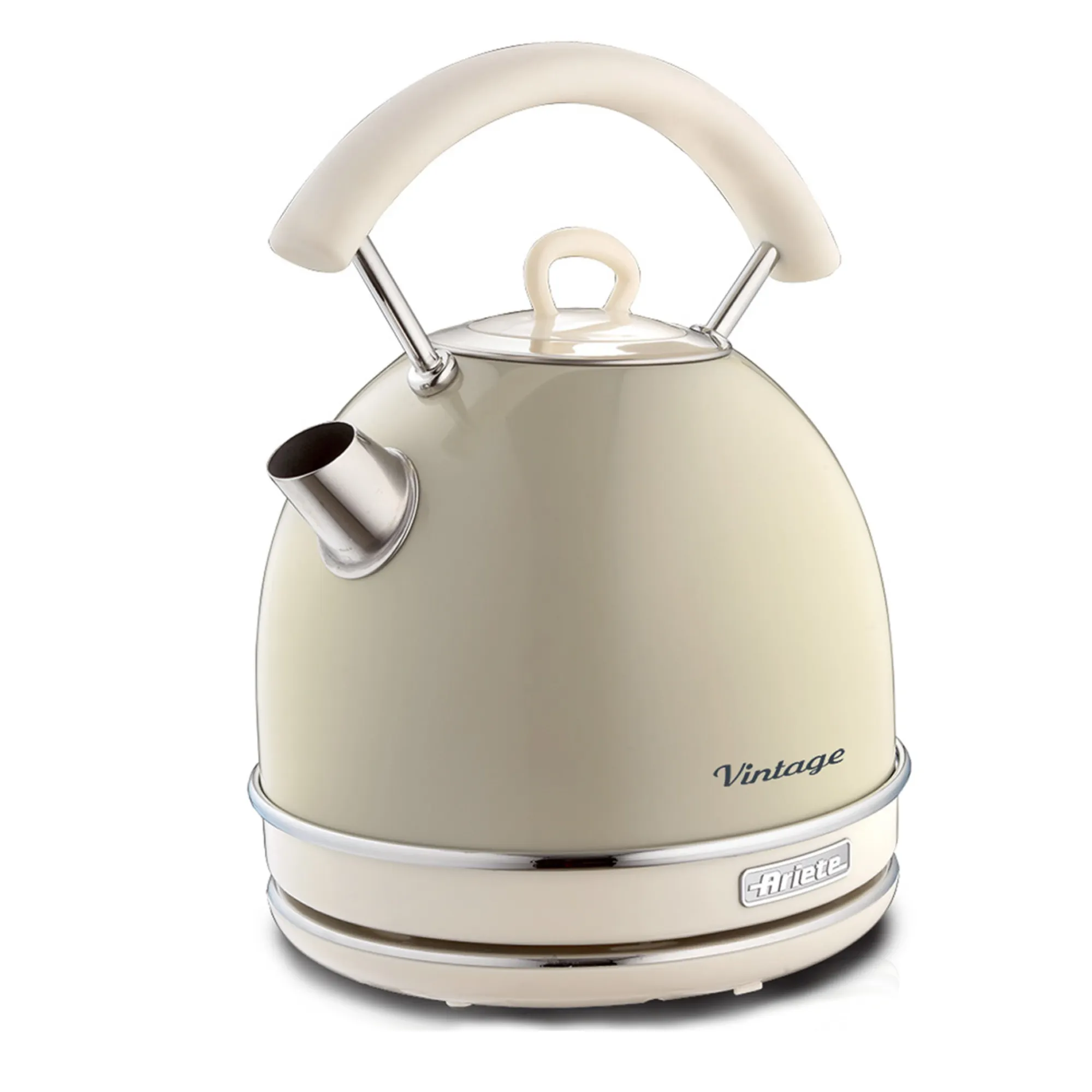 ARIETE czajnik elektryczny z rączką z linii Vintage beżowy - ND_2877/03