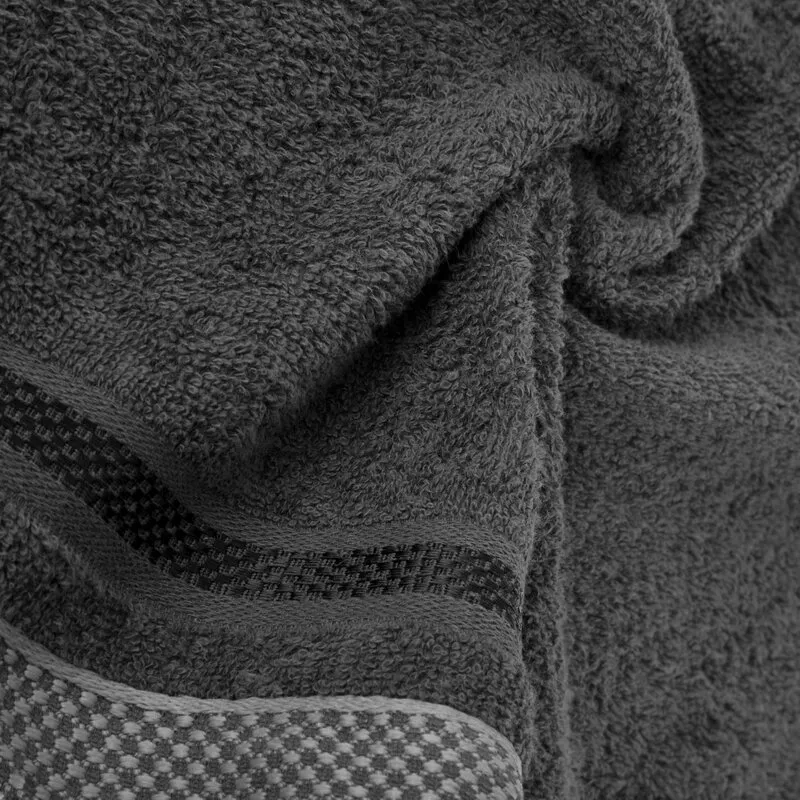 RĘCZNIK ABBIE (05) 70 X 140 CM STALOWY - EU_453089