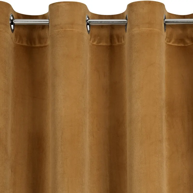 ZASŁONA MELANIE 140X250 CM MIODOWY - EU_383837