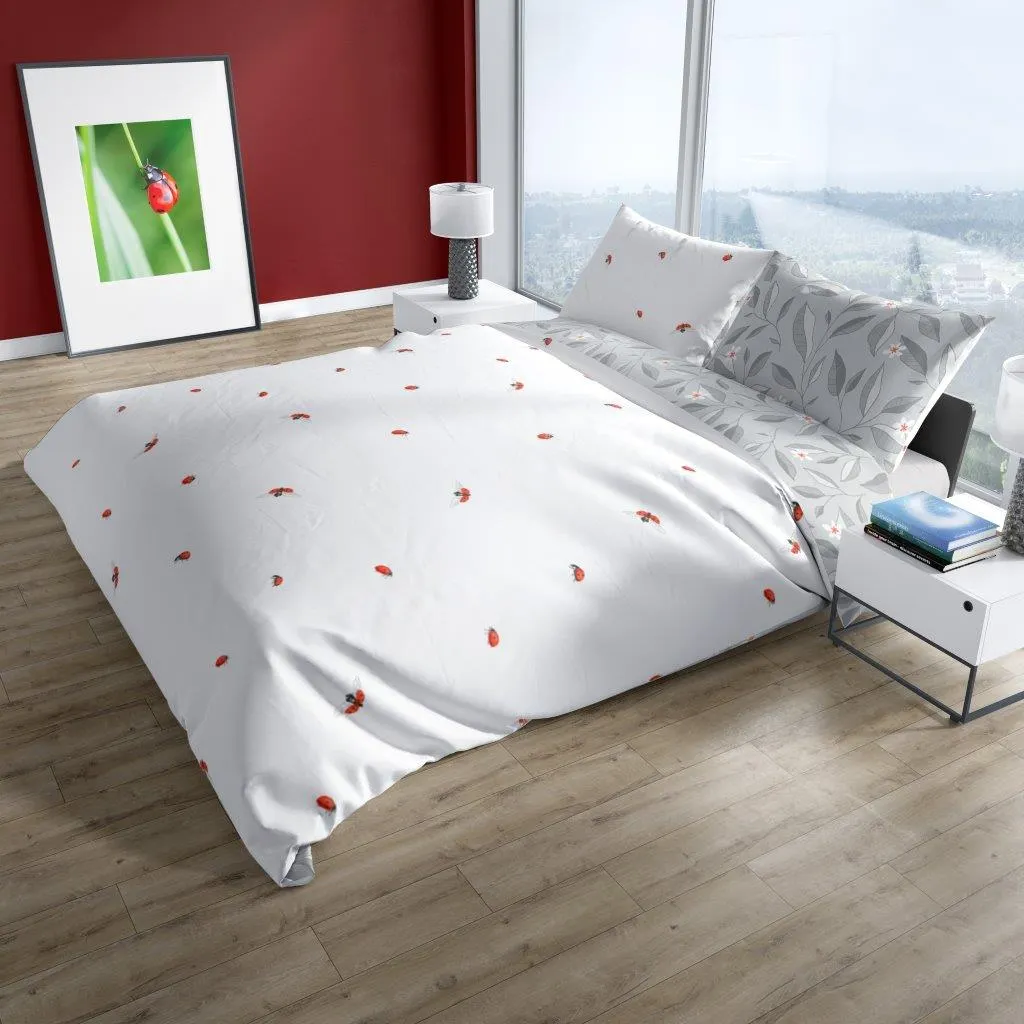 Pościel komplet COTTAGE HOME 017 bawełna 140X200+70X90 wielokolorowy - FARO_30004