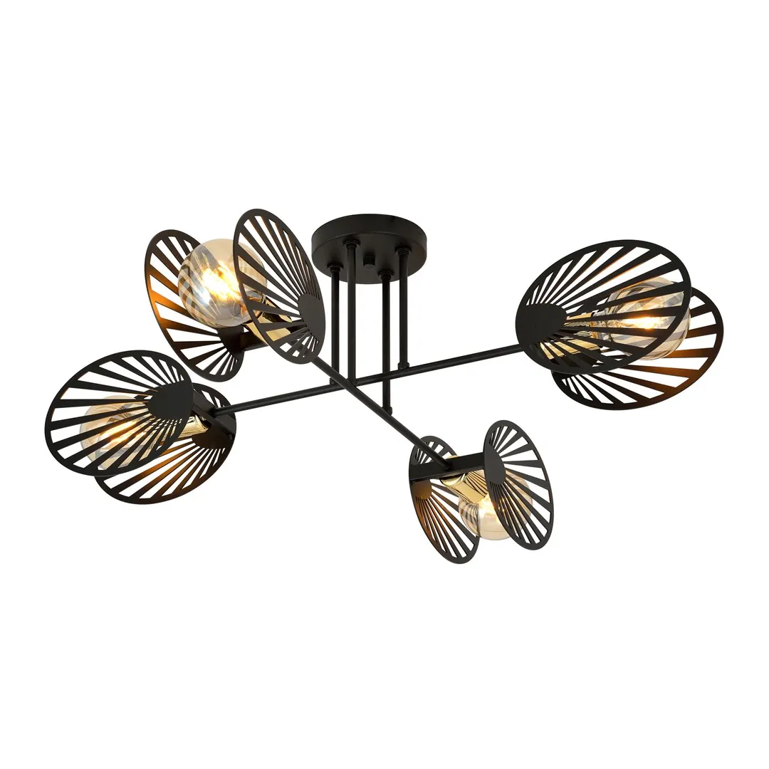 Lampa sufitowa TALIA Czarny 1181/4