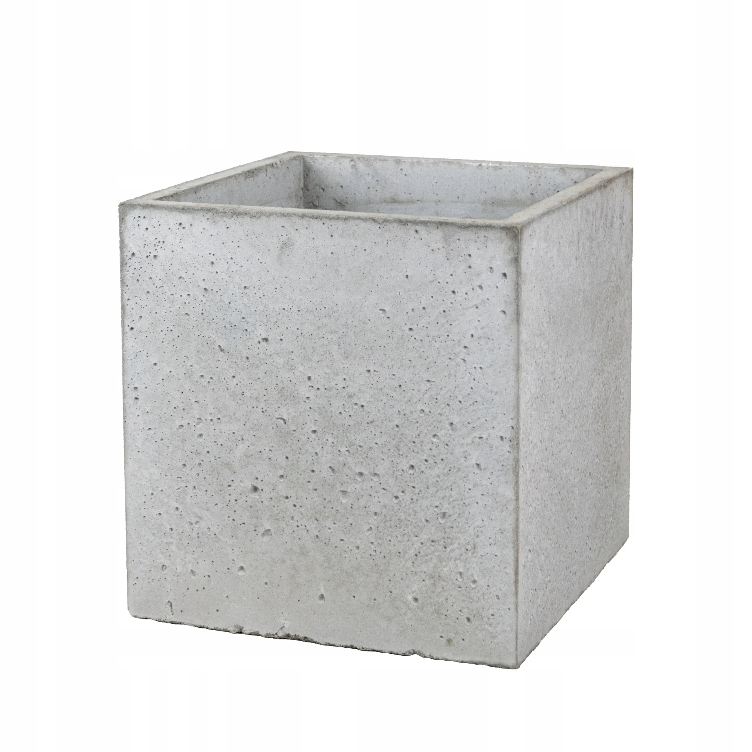 DONICZKA zewnętrzna betonowa SEVRAN szara Ceramika, Pudełko, Słoik, Wazon, Cegła