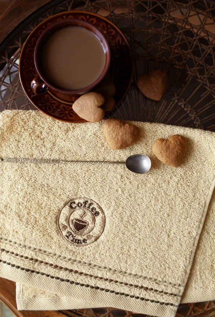 Ręczniki kuchenne 30x50 zestaw 3 szt. COFFEE 001 - FARO_28547